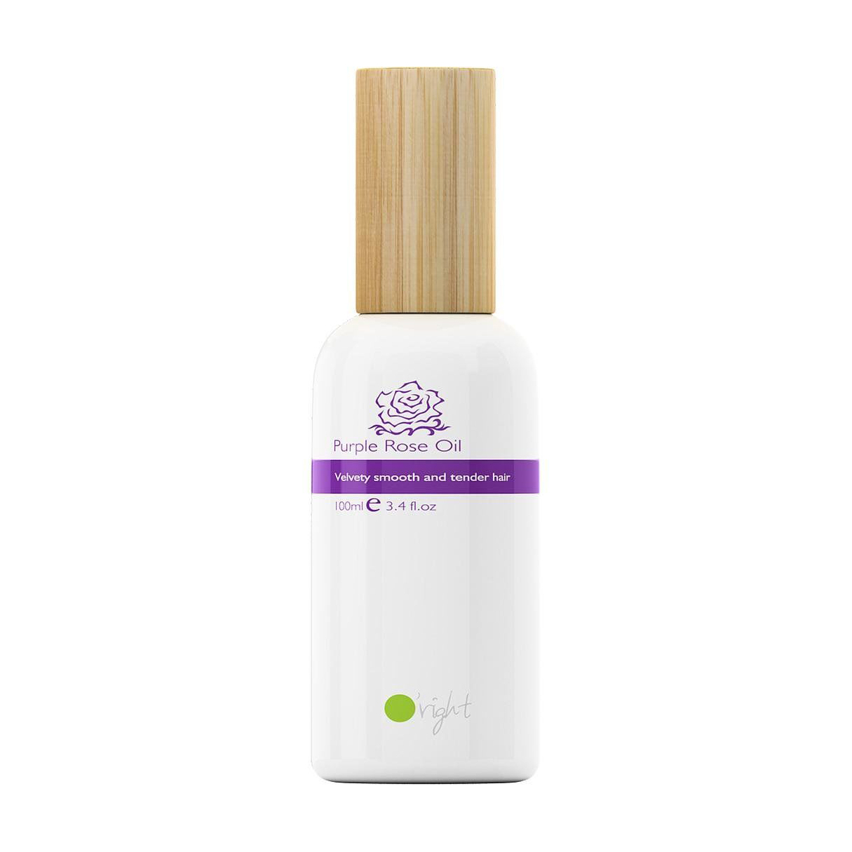 Органічна олія O'right Purple Rose Oil Пурпурна троянда, для фарбованого волосся, 100 мл